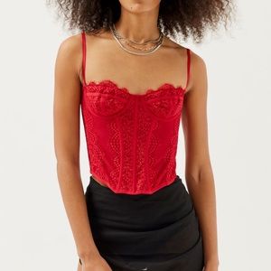 Urban outfitters out from under corset top